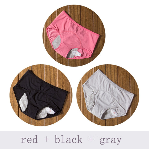 3pcs/Set (Period) Leak Proof Underwear