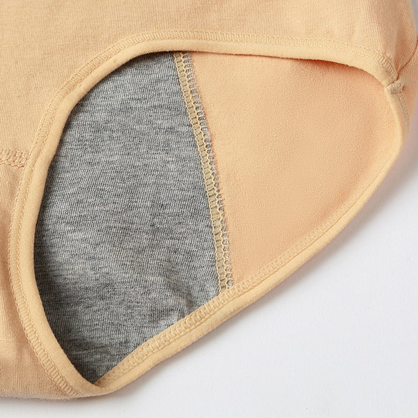 Female Physiological Pants Leak Proof Menstrual Women Underwear Period Panties Cotton Health Seamless Briefs In the waist Warm