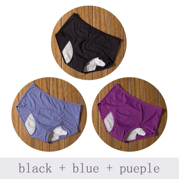 3pcs/Set (Period) Leak Proof  Underwear